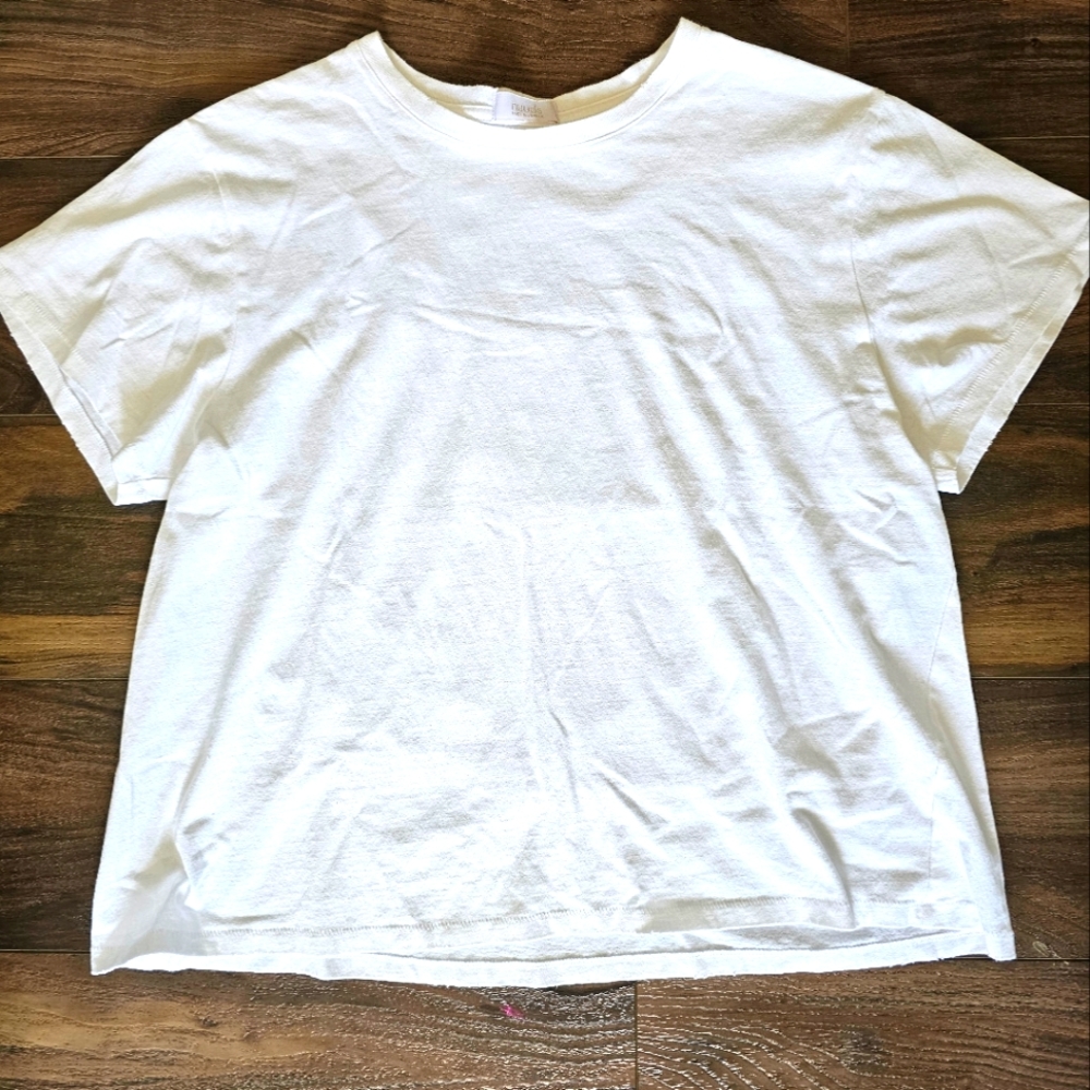 Nuuds Everyday t-shirt, women's large, white